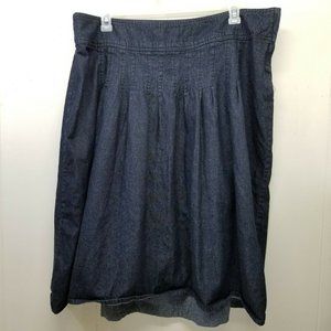 Liz Me 20W Jean Skirt Long Modest‎ Church A Line